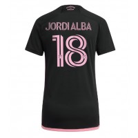 Fotbalové Dres Inter Miami Jordi Alba #18 Dámské Venkovní 2023-24 Krátký Rukáv